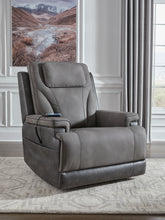 Prime Furniture - Ashley Furniture - 4Z-Peaceful Pause Living Room - Power Lift Recliner / Slate - PC1210412