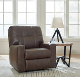 Prime Furniture - Ashley Furniture - Barlin Mills Living Room - Oversized Accent Ottoman / Umber - 1700308