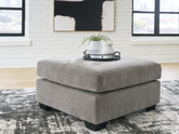 Prime Furniture - Ashley Furniture - Lanelly Living Room - Oversized Accent Ottoman / Alloy - 1750408