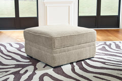 Prime Furniture - Ashley Furniture - Calnita Living Room - Oversized Swivel Accent Chair / Sisal - 2050221