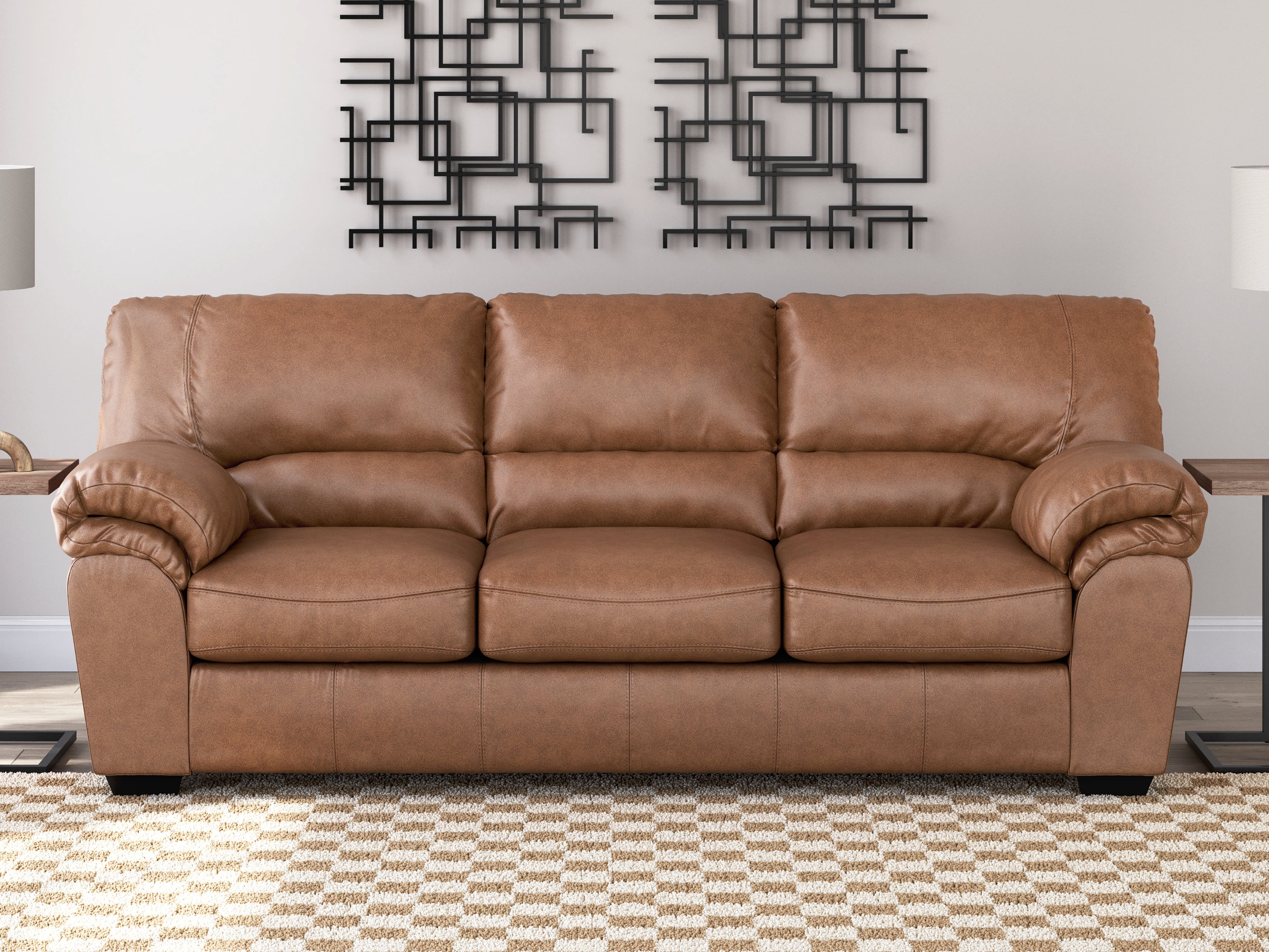 Prime Furniture - Ashley Furniture - WillowBend Living Room - Sofa / Umber - PC2770538