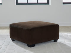 Prime Furniture - Ashley Furniture - Kimlee Living Room - Oversized Accent Ottoman / Chocolate - PC3560308