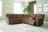 Prime Furniture - Ashley Furniture - Partymate Sectional - 2-Piece Reclining Sectional / Slate - 36903S2