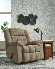 Prime Furniture - Ashley Furniture - Kegler Living Room - Rocker Recliner / Briar - 4450525
