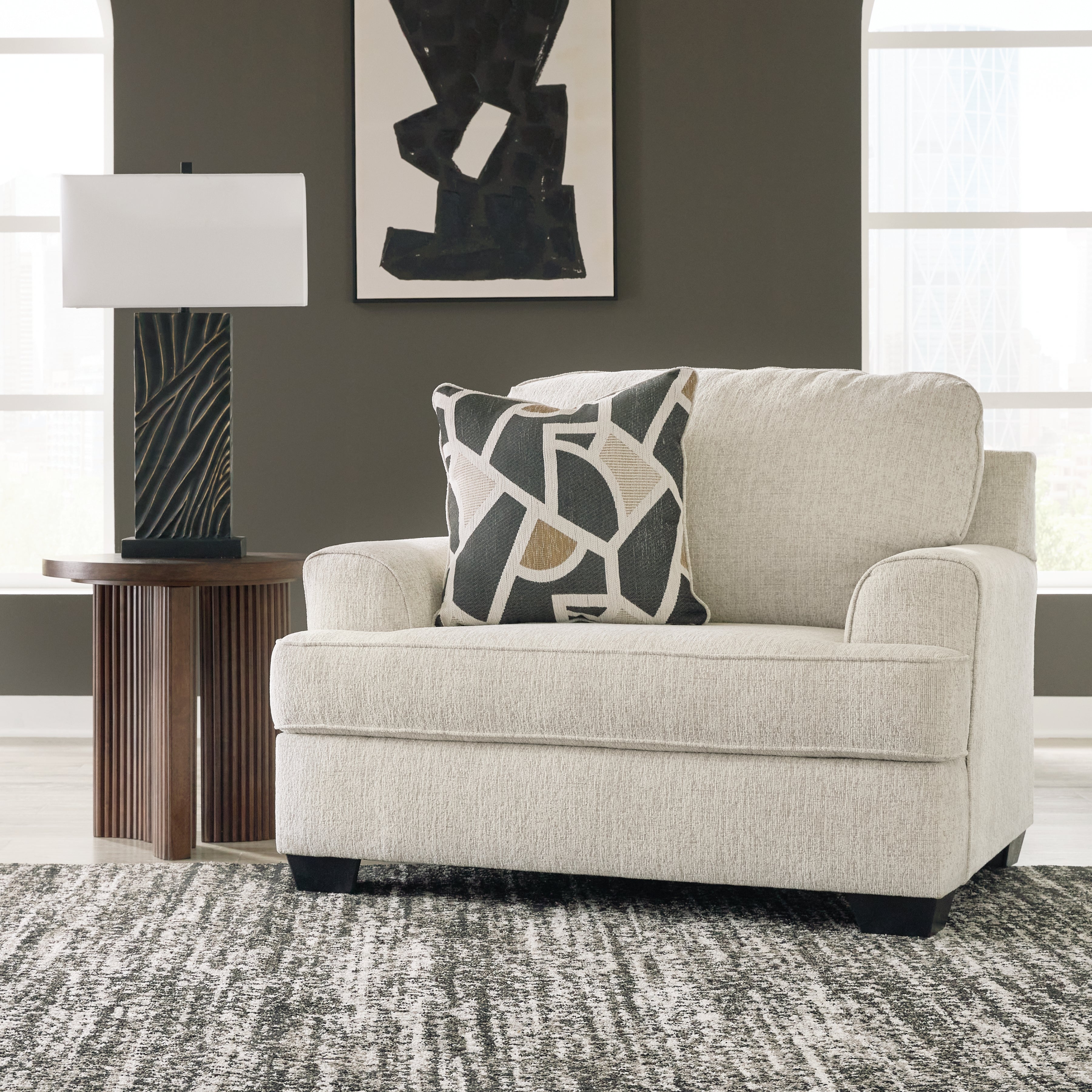 Prime Furniture - Ashley Furniture - Heartcort Living Room - Sofa / Quartz - 4460438