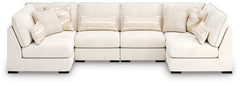 Prime Furniture - Ashley Furniture - Donelson Creek Sectional - 4-Piece Sectional / Vanilla - 48002S2