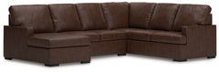 Prime Furniture - Ashley Furniture - McDowlan Sectional - RAF 3-Piece Sectional with Chaise / Coffee - PC48504S2