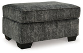 Prime Furniture - Ashley Furniture - Lonoke Living Room - Sofa / Gunmetal - 5050438