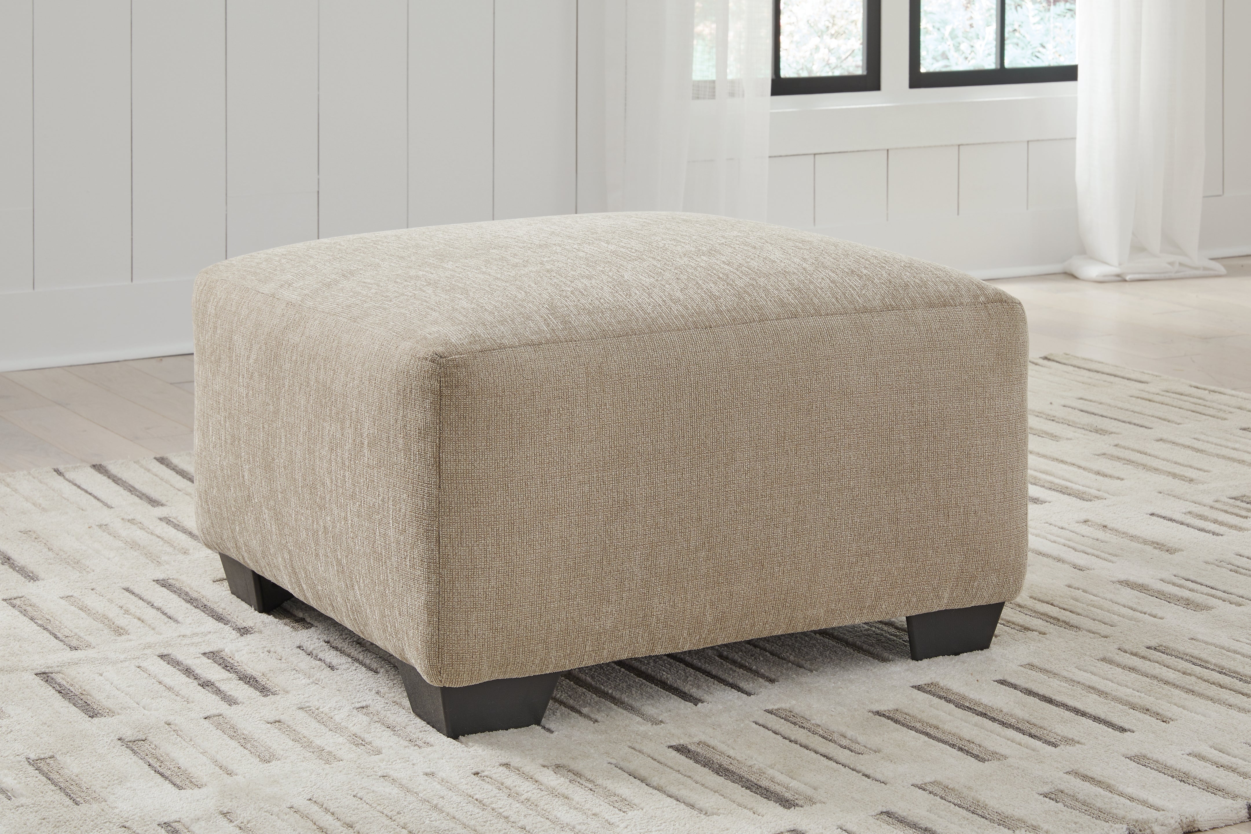 Prime Furniture - Ashley Furniture - Brogan Bay Living Room - Oversized Accent Ottoman / Cork - 5270508