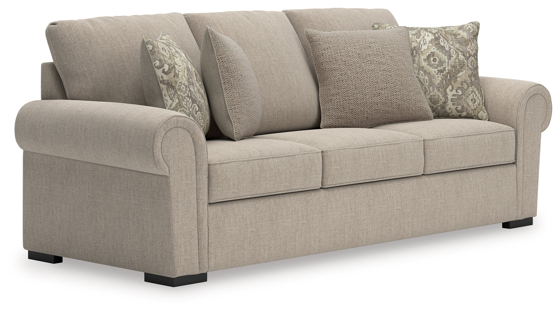 Prime Furniture - Ashley Furniture - Sararose Living Room - Loveseat / Heather - 5710235