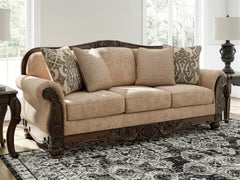 Prime Furniture - Ashley Furniture - Chelsworth Living Room - Loveseat / Golden - PC5790535