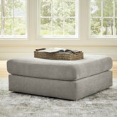 Prime Furniture - Ashley Furniture - Avaliyah Living Room - Oversized Accent Ottoman / Ash - 5810308