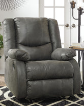 Prime Furniture - Ashley Furniture - Bladewood Living Room - Zero Wall Recliner / Slate - 6030629