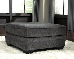 Prime Furniture - Ashley Furniture - Tracling Living Room - Oversized Accent Ottoman / Slate - 7260008