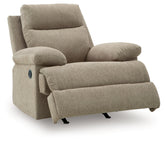 Prime Furniture - Ashley Furniture - Side-Swipe Living Room - Reclining Loveseat / Charcoal - PC9140686