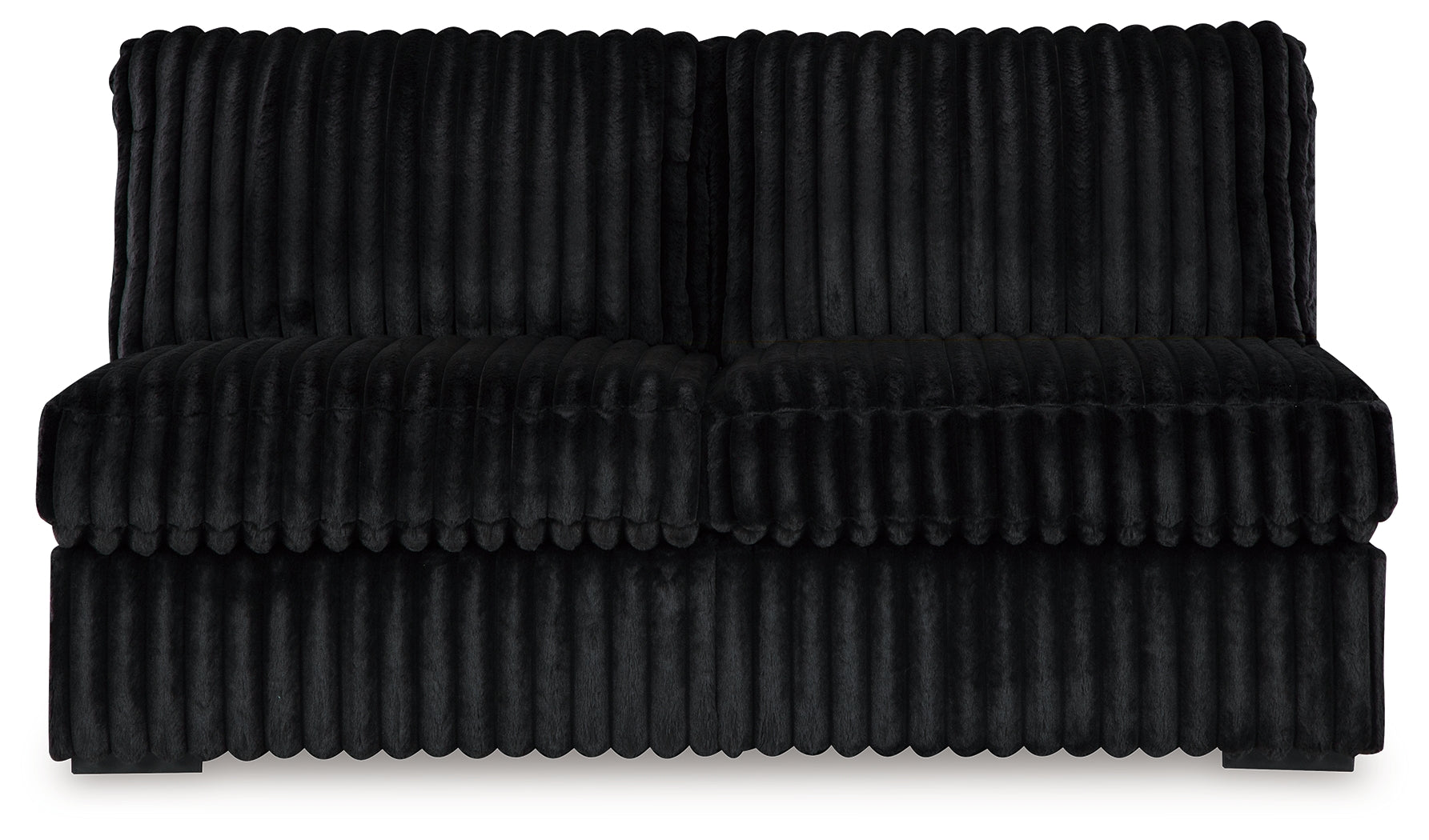 Prime Furniture - Ashley Furniture - Midnight-Madness 4-Piece Sectional - 4-Piece Sectional / Onyx - 98103U11