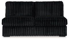 Prime Furniture - Ashley Furniture - Midnight-Madness 4-Piece Sectional - 4-Piece Sectional / Onyx - 98103U11