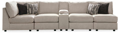 Prime Furniture - Ashley Furniture - Kellway Sectional - 7-Piece Sectional / Bisque - 98707S5