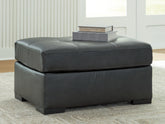 Prime Furniture - Ashley Furniture - Brindley Pier Living Room - Oversized Accent Ottoman / Fog - 9950308