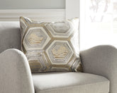Prime Furniture - Ashley Furniture - Meiling Pillows - Pillow (4/CS) / Metallic - A1000480