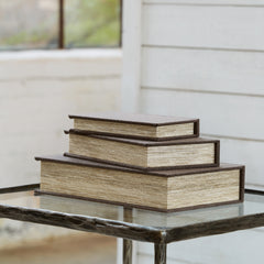 Prime Furniture - Ashley Furniture - Jolina Box (Set of 3) - Box Set (3/CN) / Brown - A2000488