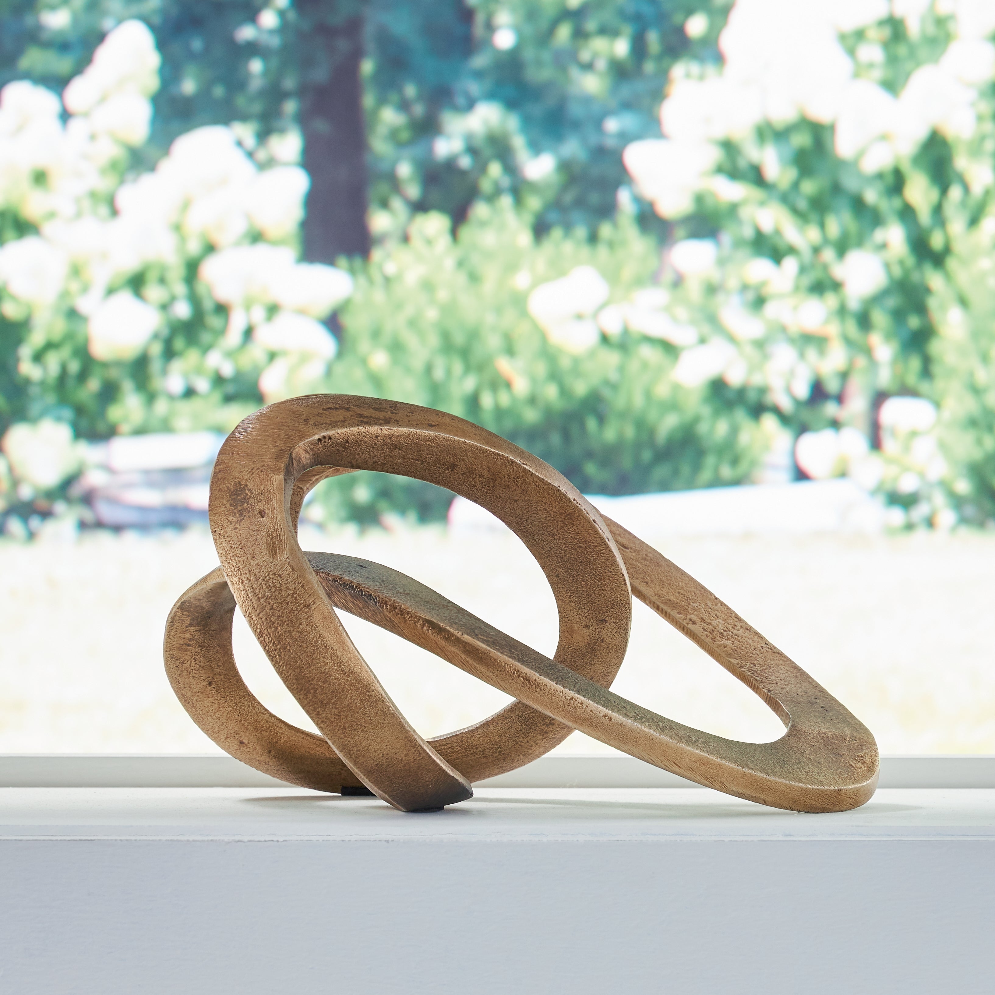 Prime Furniture - Ashley Furniture - Dunnruck Sculpture - Sculpture / Antique Brass Finish - A2000686