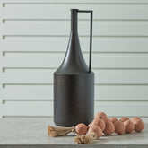 Prime Furniture - Ashley Furniture - Zainforth Vase - Vase / Distressed Brown - A2000695