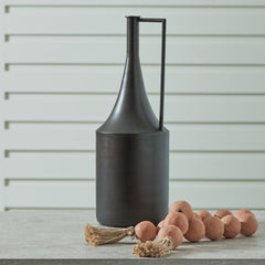 Prime Furniture - Ashley Furniture - Zainforth Vase - Vase / Distressed Brown - A2000695