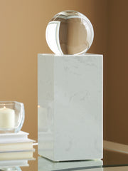 Prime Furniture - Ashley Furniture - Sellner Sculpture - Sculpture / Clear/White - A2000778