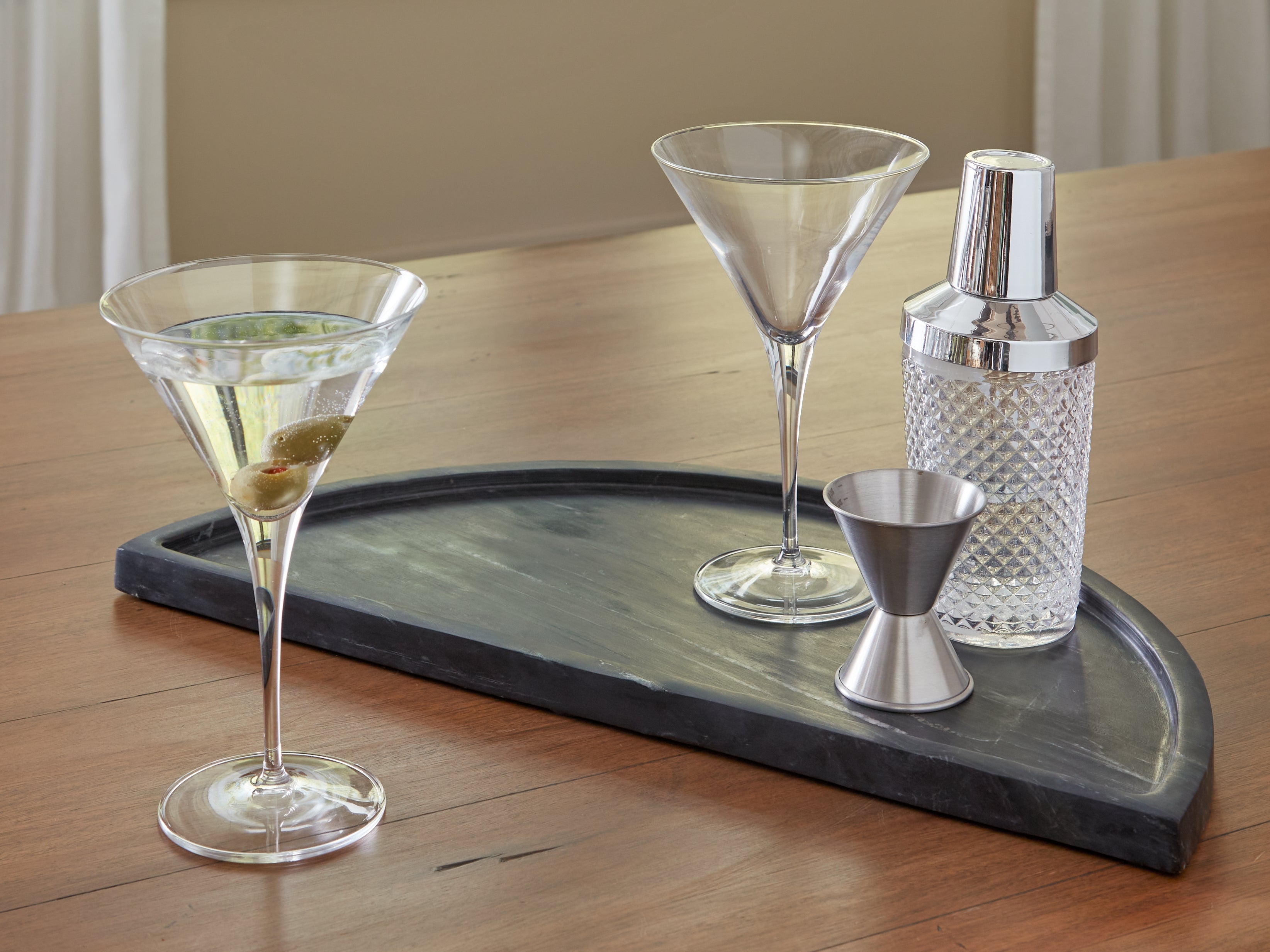 Prime Furniture - Ashley Furniture - Cortsen Tray - Tray / Black - A2000793