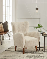 Prime Furniture - Ashley Furniture - Jemison Next-Gen Nuvella Accent Chair - Accent Chair / Dune - A3000638