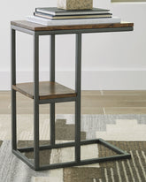 Prime Furniture - Ashley Furniture - Forestmin Accent Table - Accent Table / Natural/Black - A4000049