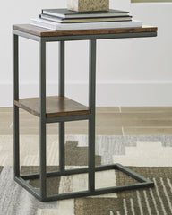 Prime Furniture - Ashley Furniture - Forestmin Accent Table - Accent Table / Natural/Black - A4000049