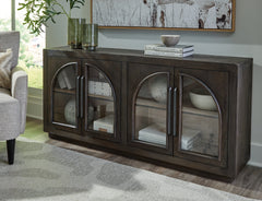 Prime Furniture - Ashley Furniture - Dreley Accent Cabinet - Accent Cabinet / Grayish Brown - A4000586