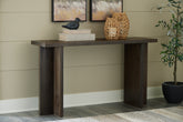 Prime Furniture - Ashley Furniture - Jalenry Console Sofa Table - Console Sofa Table / Grayish Brown - A4000596