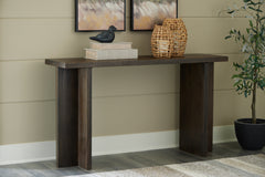 Prime Furniture - Ashley Furniture - Jalenry Console Sofa Table - Console Sofa Table / Grayish Brown - A4000596