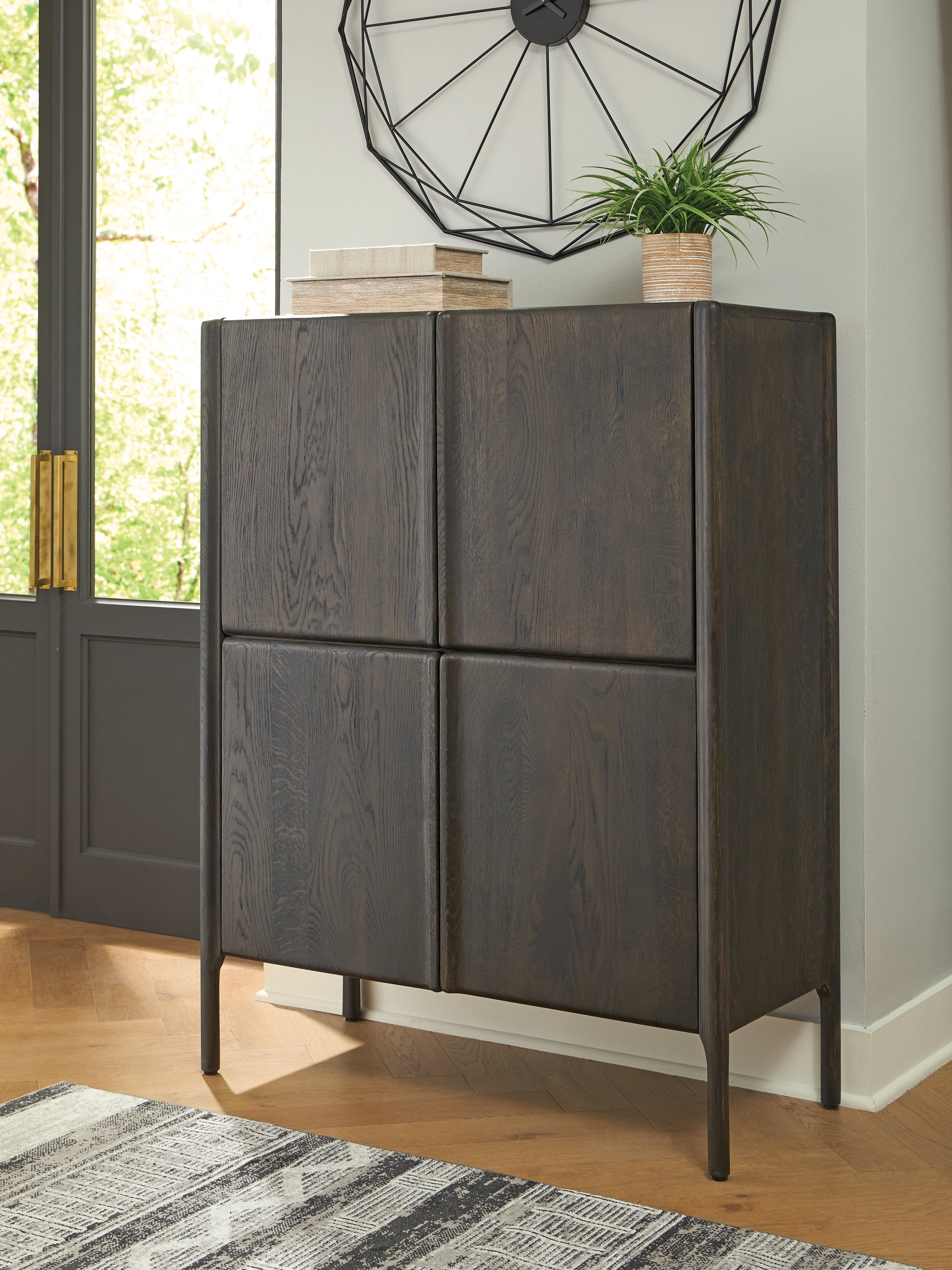 Prime Furniture - Ashley Furniture - Orsonal Accent Cabinet - Accent Cabinet / Espresso Brown - A4000686