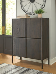 Prime Furniture - Ashley Furniture - Orsonal Accent Cabinet - Accent Cabinet / Espresso Brown - A4000686