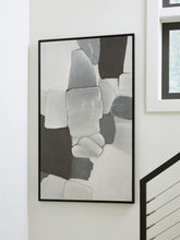 Prime Furniture - Ashley Furniture - Adilson Wall Decor - Wall Art / White/Gray/Black - A8000463