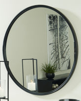 Prime Furniture - Ashley Furniture - Brocky Mirror - Accent Mirror / White - A8010293