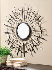 Prime Furniture - Ashley Furniture - Garrenworth Mirror - Accent Mirror / Black - A8010391