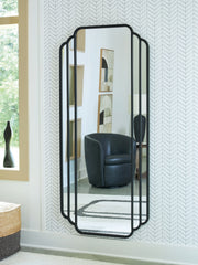 Prime Furniture - Ashley Furniture - Antigone Mirror - Floor Mirror / Black - A8010434