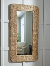 Prime Furniture - Ashley Furniture - Norigan Mirror - Floor Mirror / Natural - A8010438