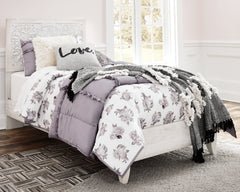 Prime Furniture - Ashley Furniture - Paxberry Bedroom - Dresser and Mirror / Whitewash - B181B8