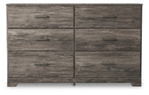 Prime Furniture - Ashley Furniture - Ralinksi Bedroom - Twin Panel Bed / Gray - B2587B11