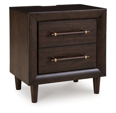 Prime Furniture - Ashley Furniture - Dantenton Bedroom - Two Drawer Night Stand - B611-92