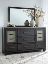 Prime Furniture - Ashley Furniture - Foyland Bedroom - Two Drawer Night Stand / Black/Brown - B989-92