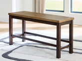 Prime Furniture - Ashley Furniture - Rylandeen Dining Room - Double Counter Bench (1/CN) - PCD651-09
