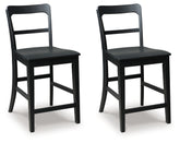 Prime Furniture - Ashley Furniture - Greddinton Counter Height Barstool (Set of 2) - Counter Height Barstool (Set of 2) / Multi - PCD824-124X2