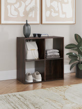 Prime Furniture - Ashley Furniture - Glosmount Four Cube Organizer - Four Cube Organizer / Cherry/Light Brown - EA1055-2X2